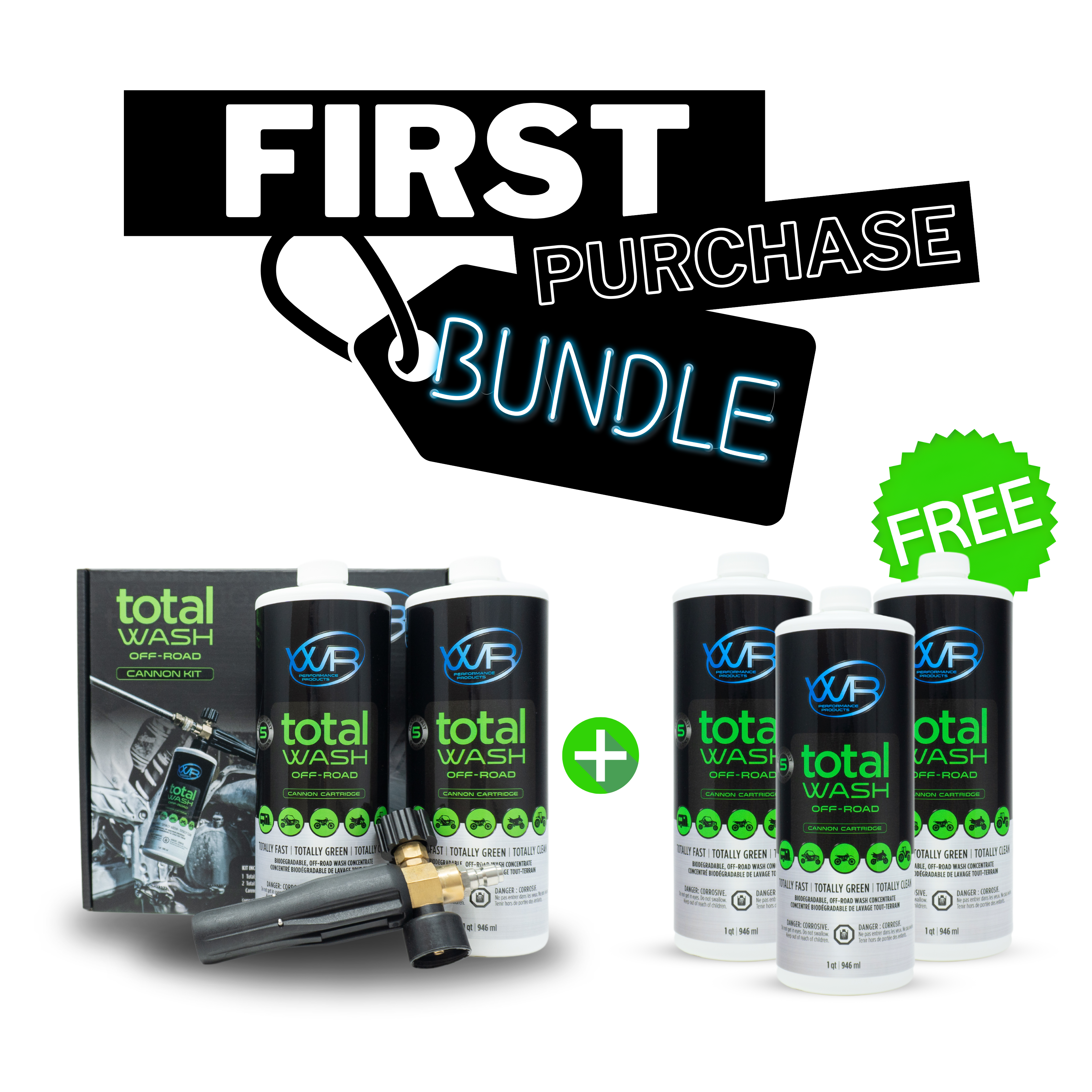 First Purchase Total Wash Offroad Bundle