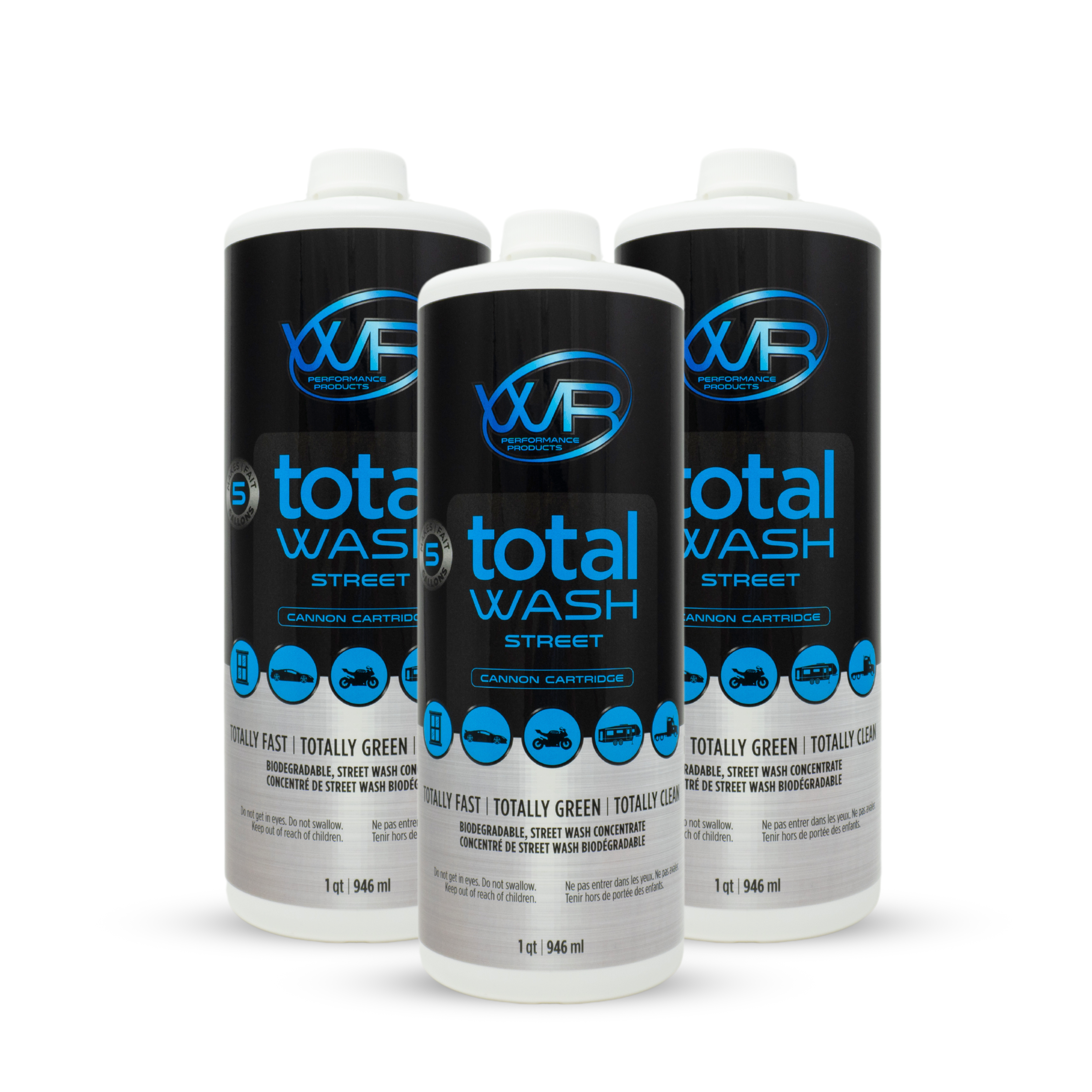 Total Wash Street Cannon Cartridge 3 Pack