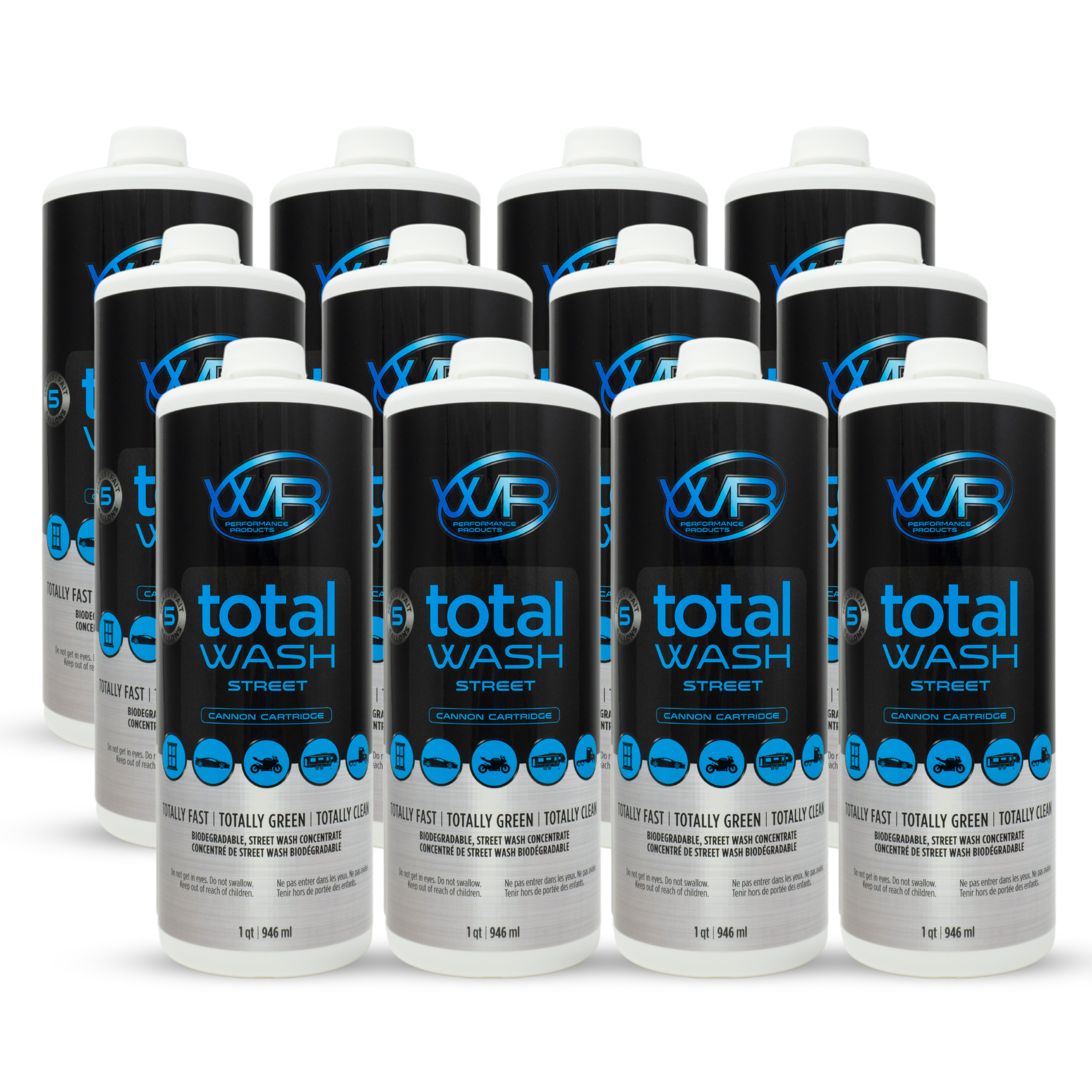 Total Wash Street Cannon Cartridge 12 Pack