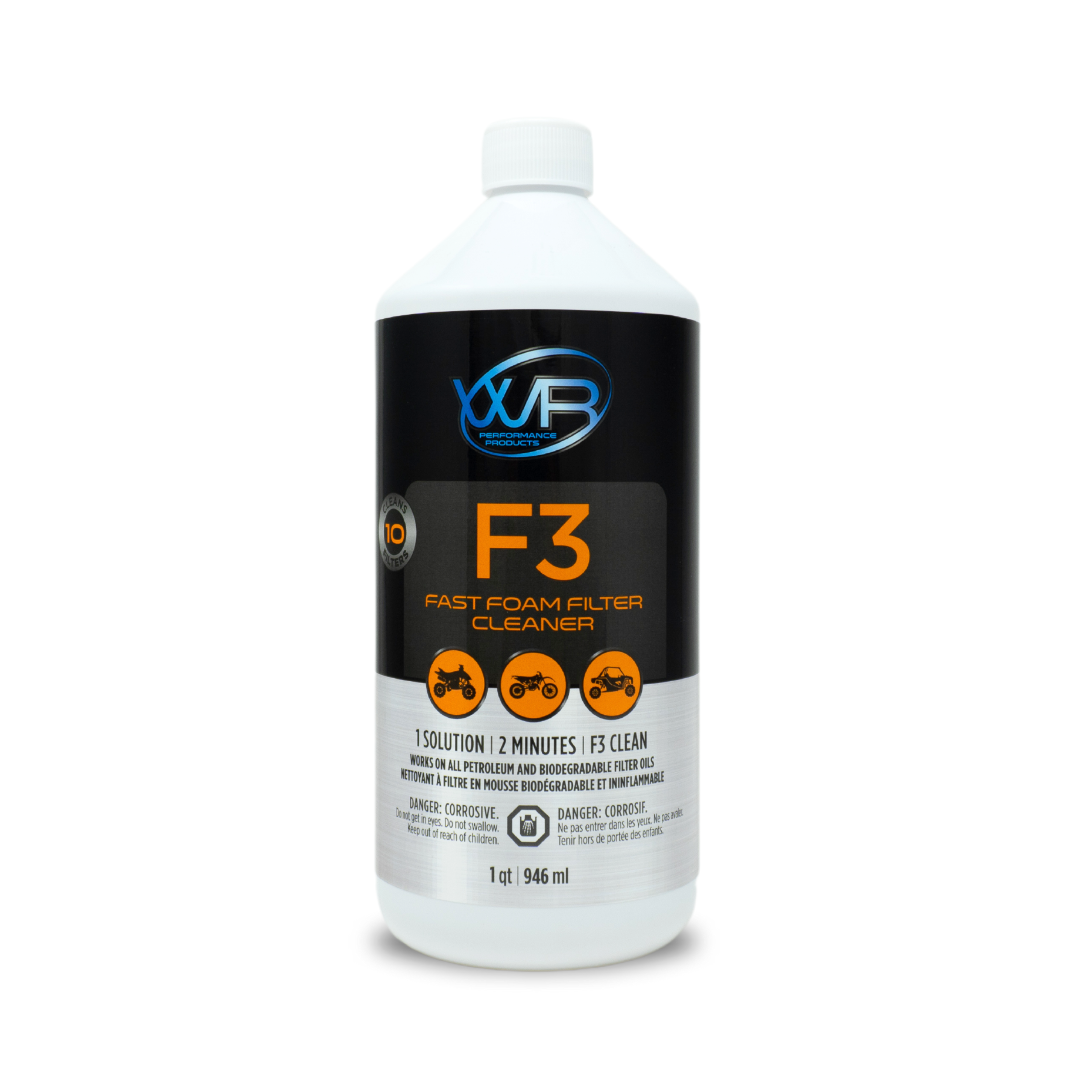 F3 - Fast Foam Filter Cleaner